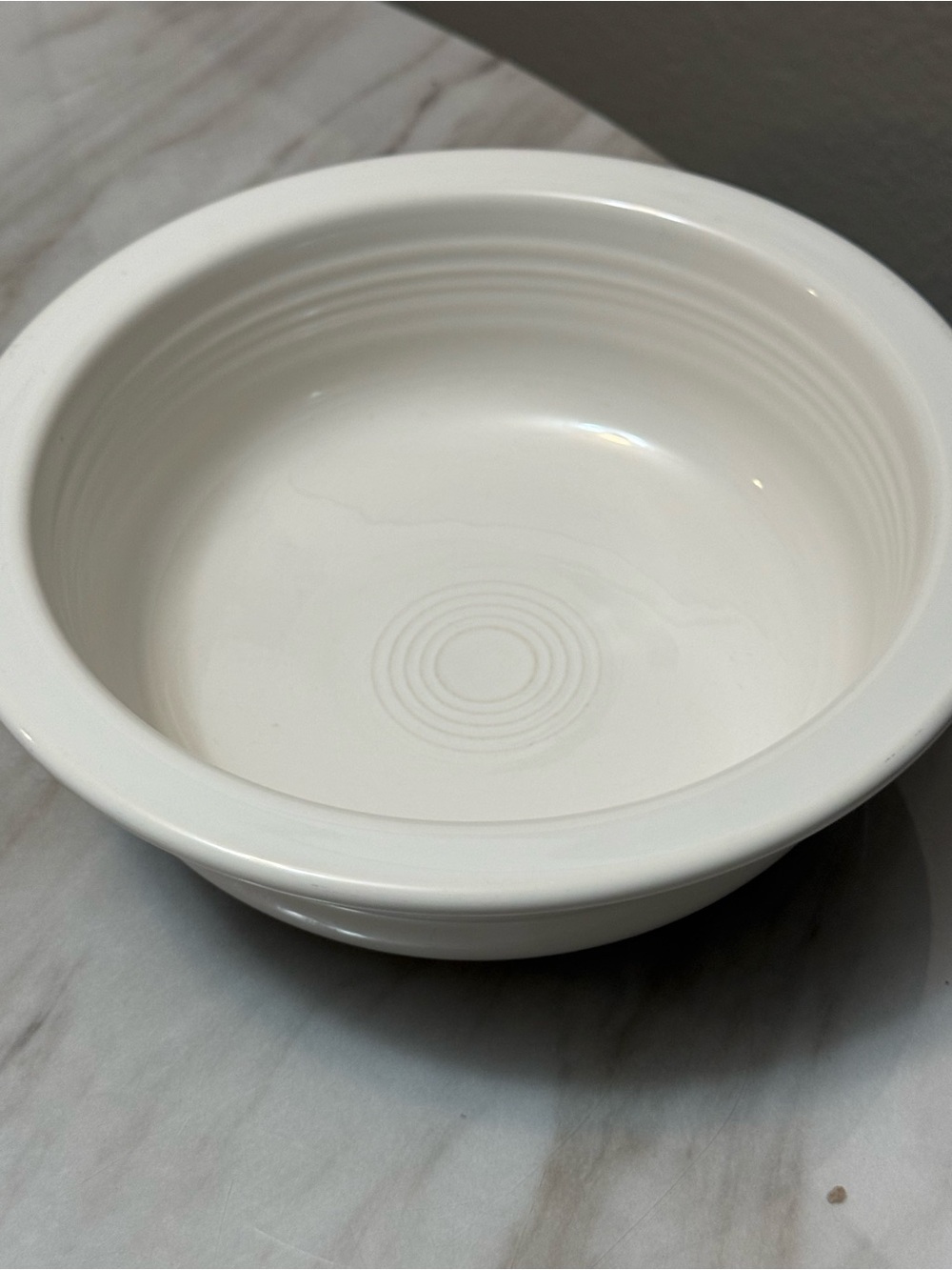 Fiesta Homer Laughlin 10.5" x 3" Extra Large 2 qt Serving Bowl White
